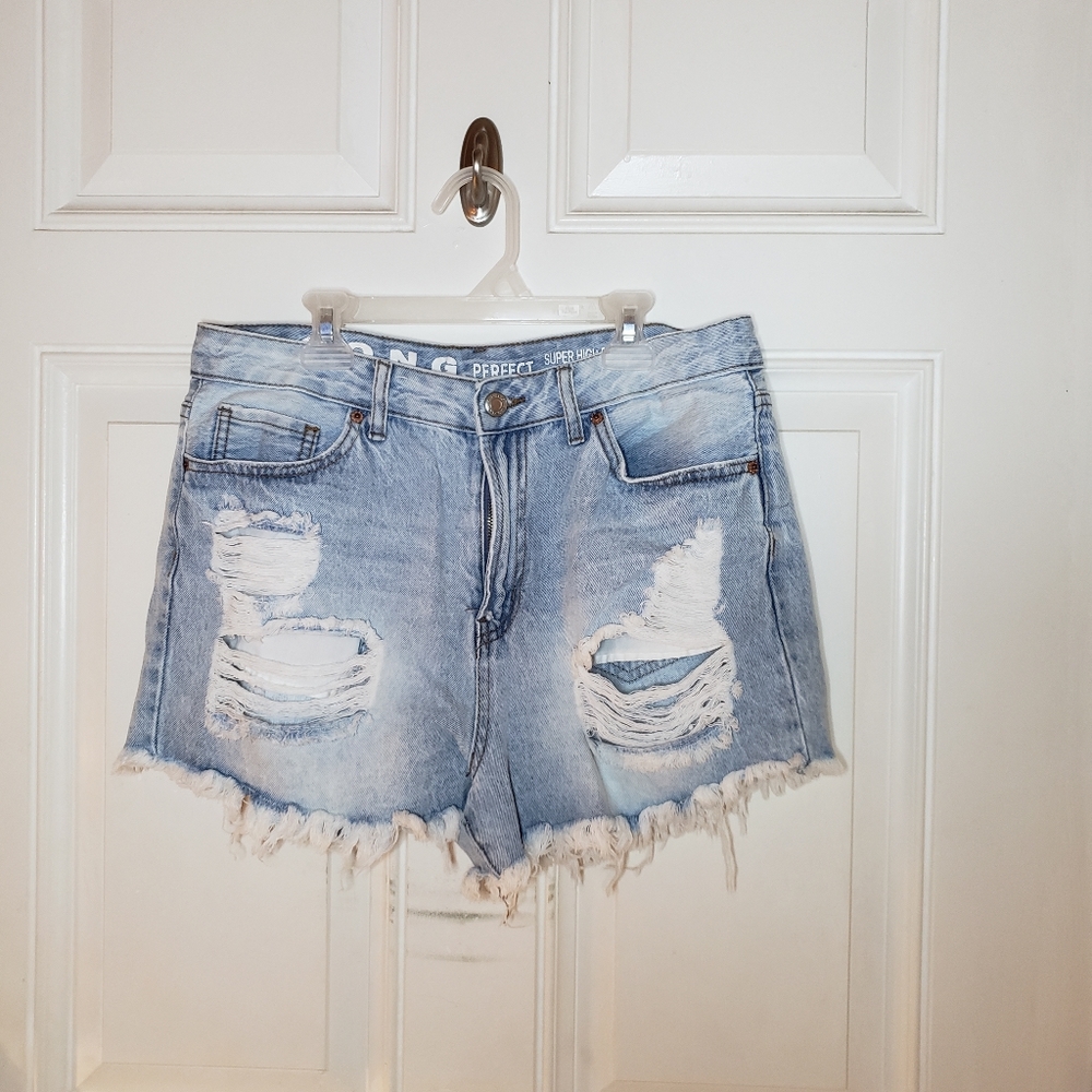 Lot of jeans and shorts